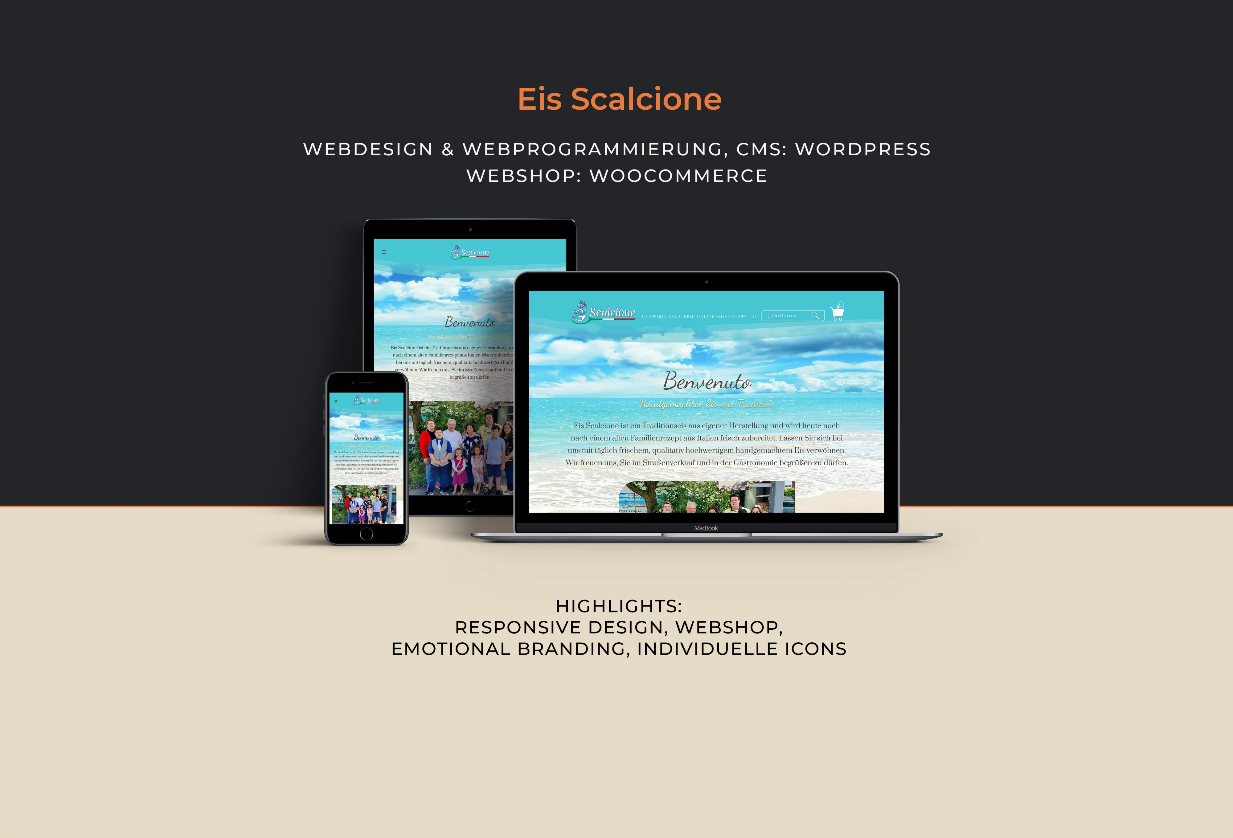 Webshop Eis Scalcione